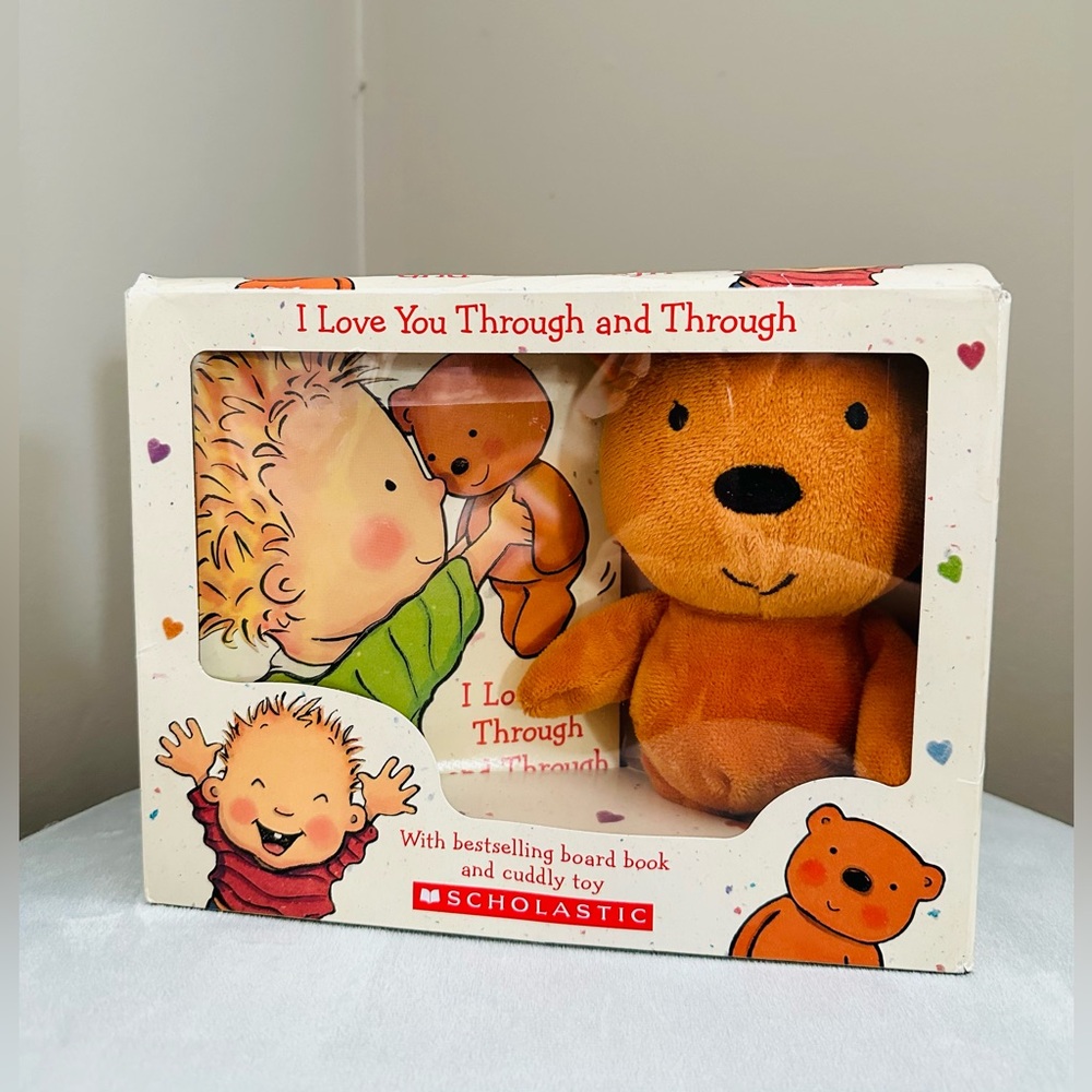 I Love You Through and Through: Board Book and Plush(kids book)